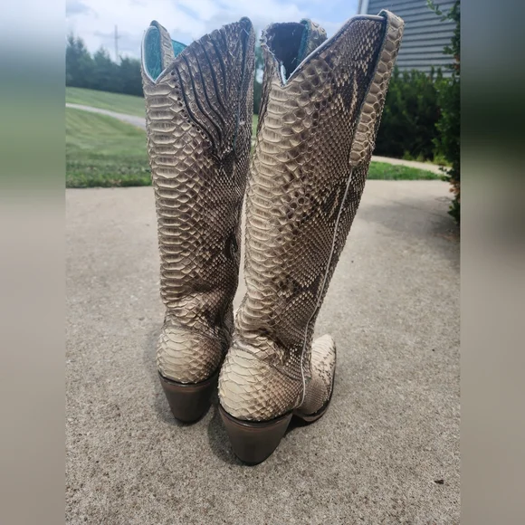 Corral Python Boots Size 8.5